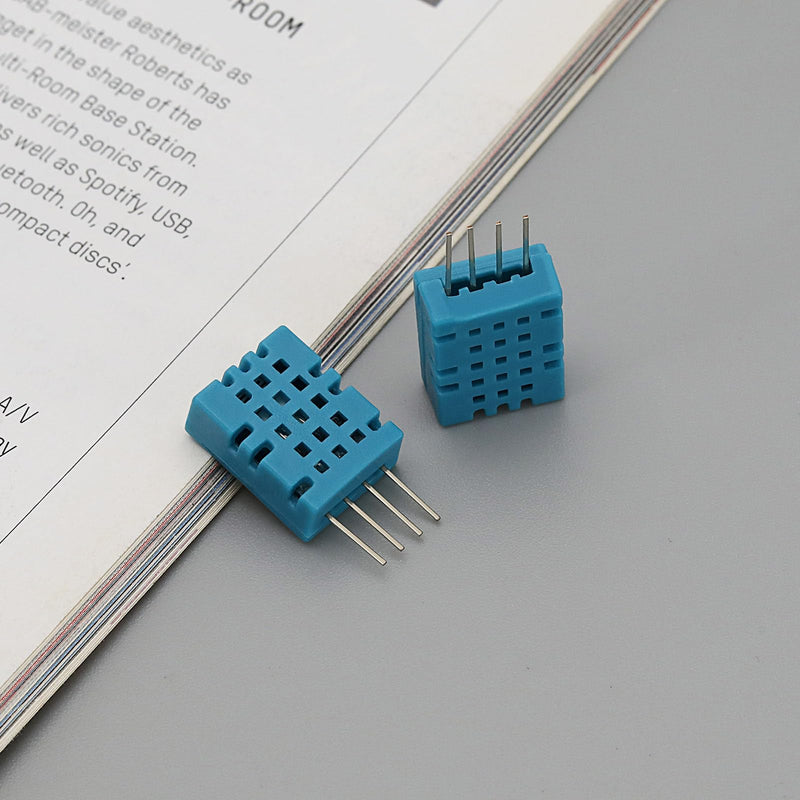 [Australia - AusPower] - 5pcs D-HT11 Sensors 16x12.6x6mm D-HT11 Temperature Humidity Sensor for 5V 3.3V Microcontrollers Compatible with A-rduino Electronic Module 