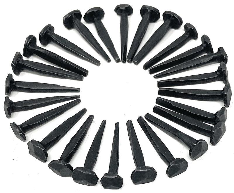 [Australia - AusPower] - Metal Magery 1" Wrought Head Nails Decorative Antique Rose Head Nail QTY: 25 