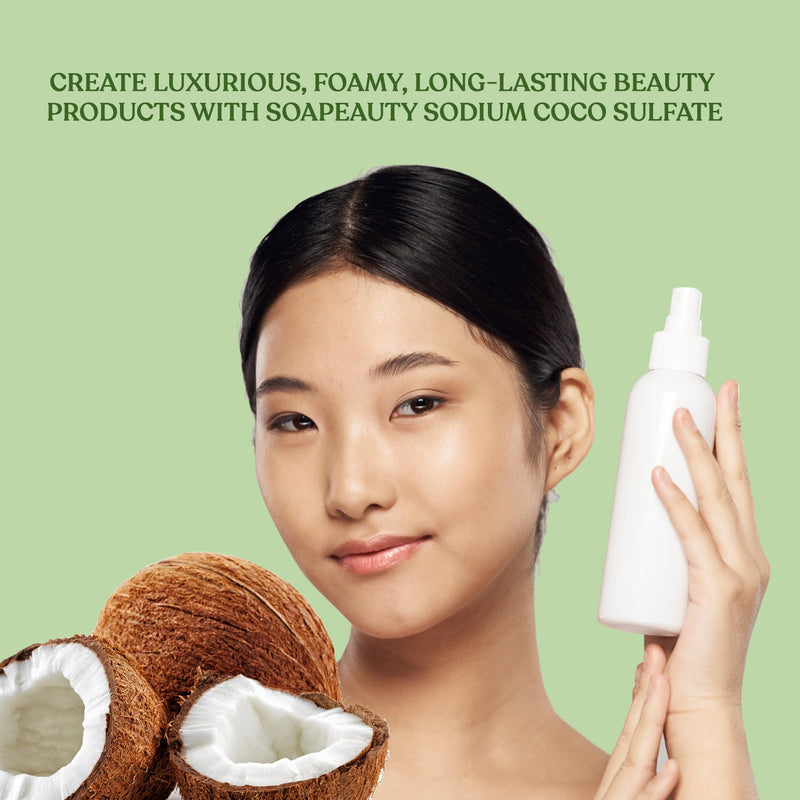 Soapeauty Coconut Oil SCS Noodles Surfactant for Skin Care Products - Sodium Coco Sulfate Noodles for Shampoo Conditioner Set, Soap Making Supplies, Body Lotion - 16 OZ (Pack of 2) 16 Ounce (Pack of 2)