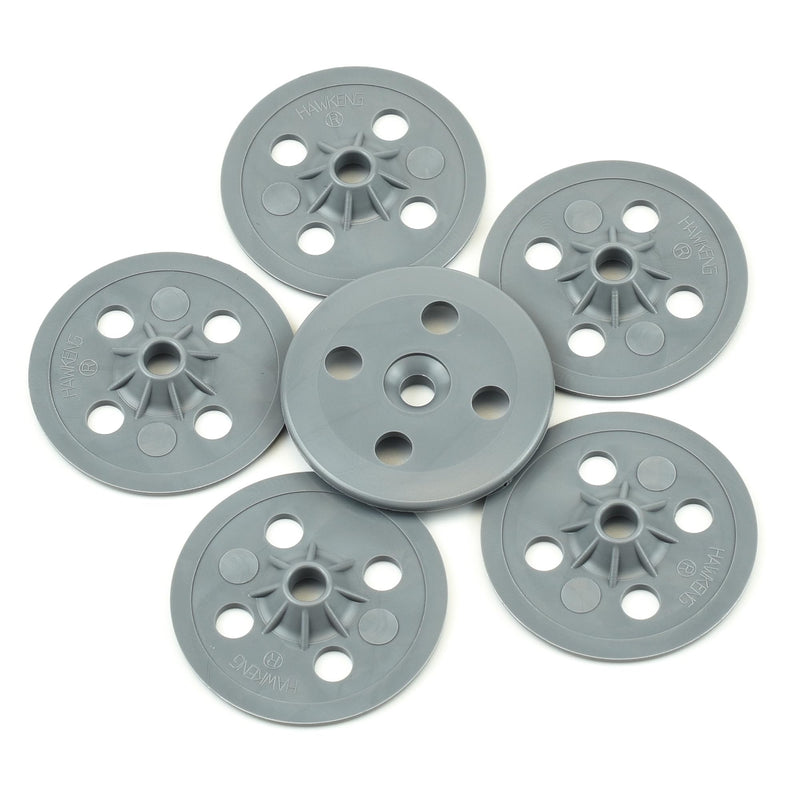 [Australia - AusPower] - Plasterboard/Insulation Fixing Washers, 35mm Nylon, non rust - 100PCS Designed and Made in The UK 100 