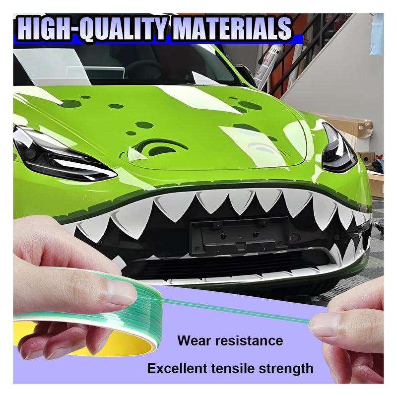 YoRise Car Vinyl Wrap Cutting Tape Roll, 32.8FT/10M Finish Line Tape Car Film Cut Tool, Knifeless Edge Detailer Wrap Tool, Car Exterior Graphic Decal Accessories for Cars/Motorcycles/Boats (32FT-10M) 32FT-10M