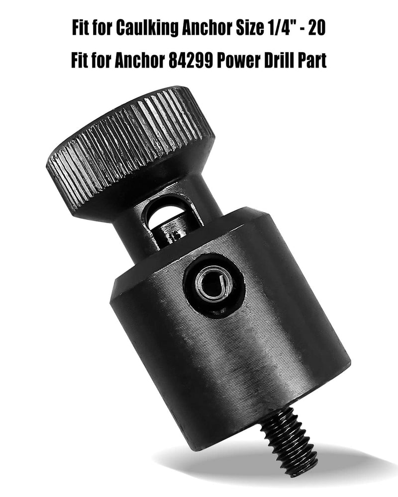 [Australia - AusPower] - TIKSCIENCE 868 Screw Anchor Expander Compatible with Greenlee Anchor 84299 Power Drill Part Caulking Anchor Size 1/4" - 20 