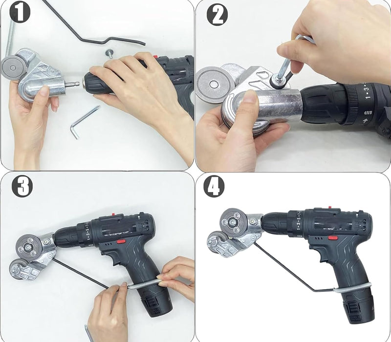 [Australia - AusPower] - Innovative Electric Drill Plate Cutter - Versatile Metal Shears Attachment for Effortless Cutting of Various Metals - High Precision, High Efficiency, Where Professionalism Meets Innovation 