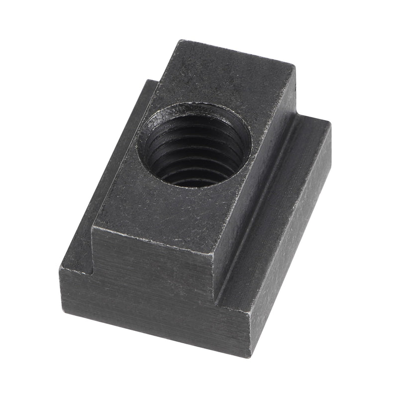 [Australia - AusPower] - uxcell M12 Thread T Slot Nuts, Alloy Steel Black Oxide Finish Grade 8.8 Tapped Through Slot T-Nuts Furniture 10Pcs 