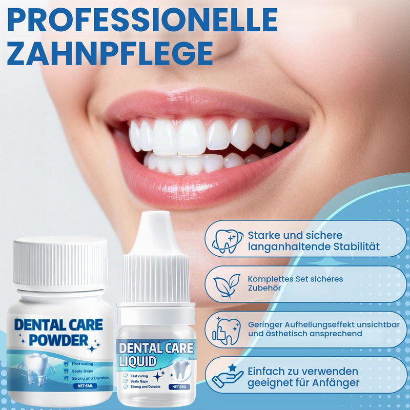 Dental cement self-hardening durable, tooth adhesive for crowns | Tooth filling, self-hardening, durable, denture adhesive, solution for crowns, bridges, dental caries and lost fillings