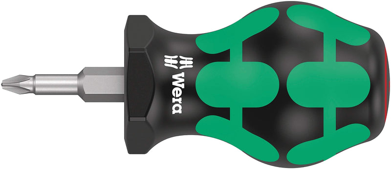 Wera 05008870001 Stubby Set 1 Screwdriver Set, 5 Pieces,Green