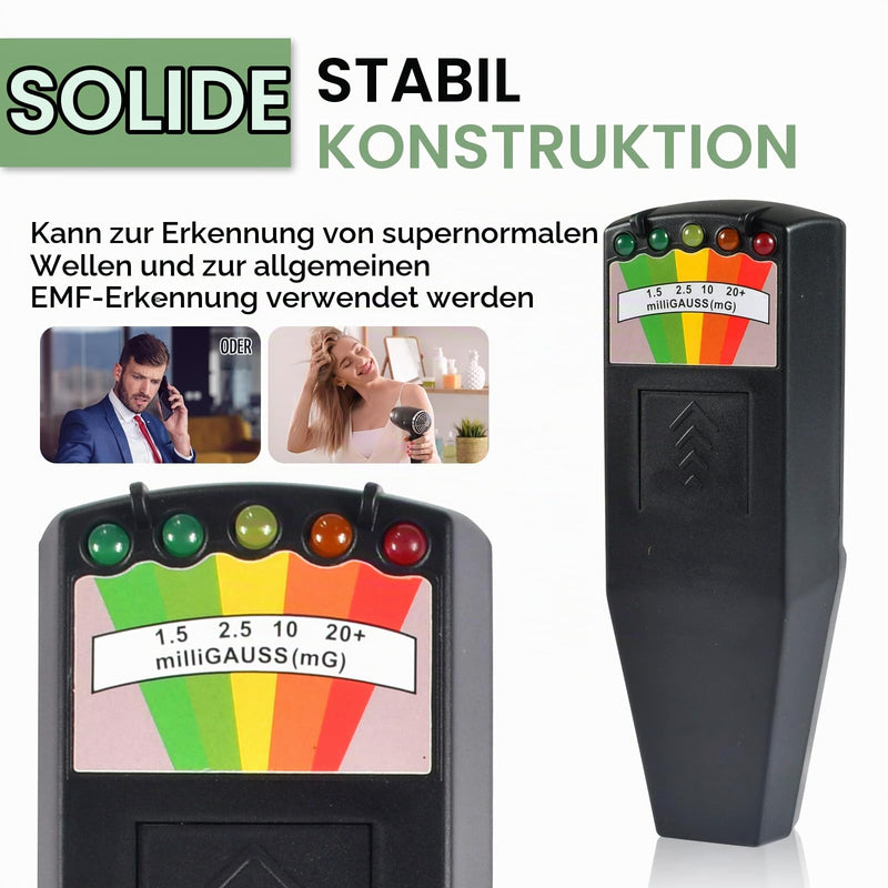 K2 Emf Meter Handheld Anti Radiation Tester 5 LED Ghost Hunting Detector, K2 EMF Meter Paranormal Equipment Tester 50Hz - 20,000Hz