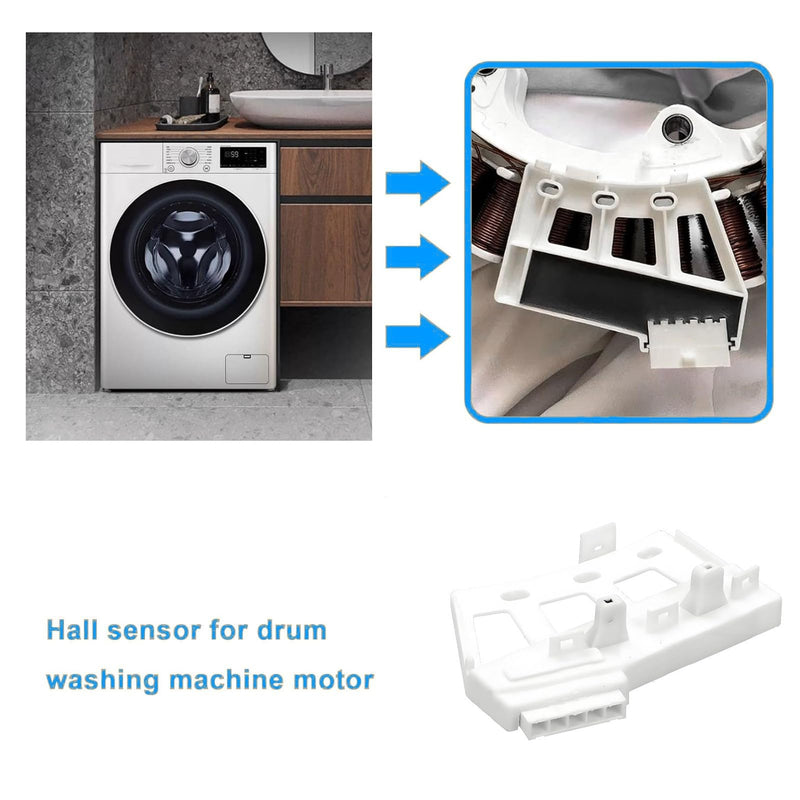 [Australia - AusPower] - Drum Washing Machine Hall Sensor for LG Laundry Washer 6501KW2001A 6501KW2001B Replacement Parts Accessories 