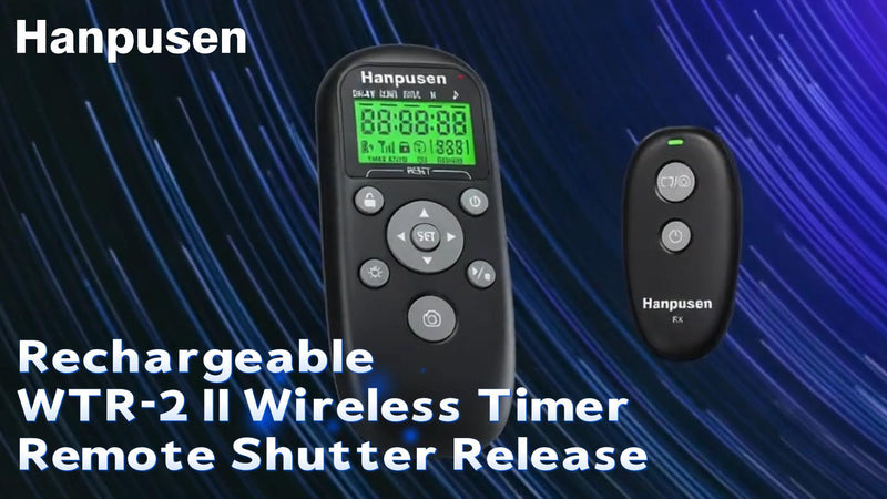 for Canon Camera Rechargeable Wireless Intervalometer Shutter Release for Canon