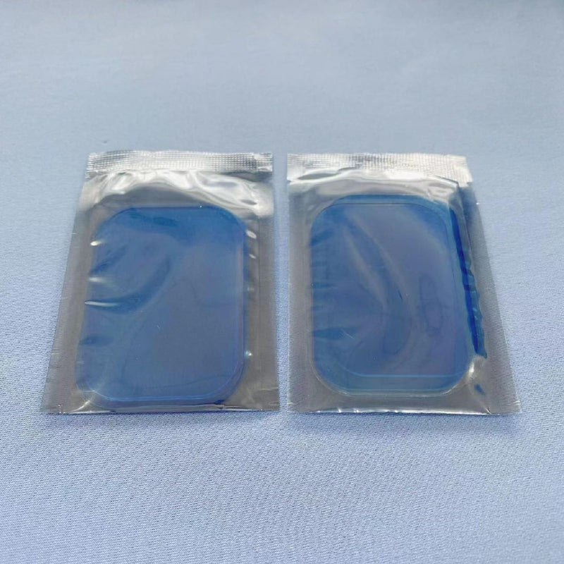 [Australia - AusPower] - huiming 50Pcs/25Packs Gel Pads for abs Stimulator Replacement for Ultimate Muscle EMS Abdominal Belt Arm Leg Waist Workout 50 Pcs/25 Packs 