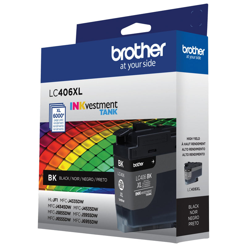 [Australia - AusPower] - Brother LC406XLBK High Yield Black Ink Cartridge 