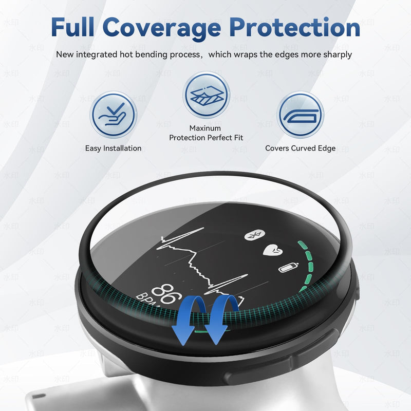 [Australia - AusPower] - 4-Pack Full Coverage 3D Curved Screen Protector Compatible with EKO CORE 500™ Digital Stethoscope, EKO CORE 500 Accessories, [Anti-Scratch] [360-Degree All-Around Protection] (4, One Size) 4 