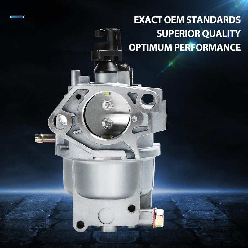 [Australia - AusPower] - Carburetor Fits for Generac GP5000 GP5500 GP6500 GP6500E GP7500E 389cc 8125W 0J58620157 Jingke Huayi Kinzo Ruixing 13HP 14HP 15HP 16HP 188F 190F Generator 