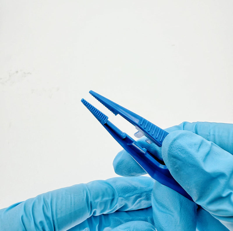 [Australia - AusPower] - Sterile Suture Removal Kit (Cutter, Forceps, Gauze), Suture Removal Tool Sterilized Ideal for Hospitals, Clinics and Home Care (10, Stitch Cutter) 10 