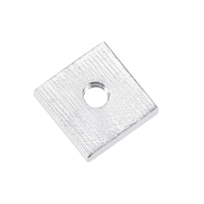 [Australia - AusPower] - uxcell Square Nuts, M3x10mmx2mm Zinc-Plated Metric Coarse Thread Assortment Kit, 100 Pcs 