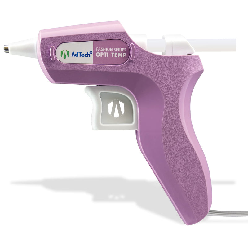 AdTech Premium Mini Hot Glue Gun - Lavender Craft Tool for Scrapbooking, Home Decor, DIY Crafts