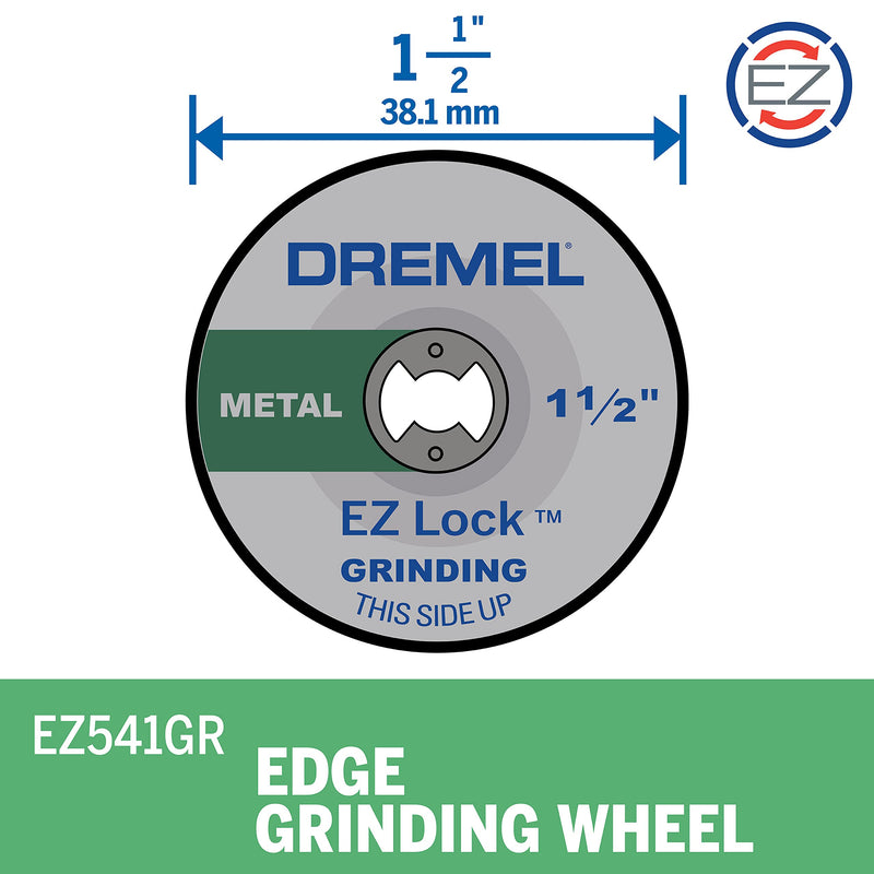[Australia - AusPower] - Dremel EZ541GR Aluminum Oxide Grinding Wheel (2-Piece) 