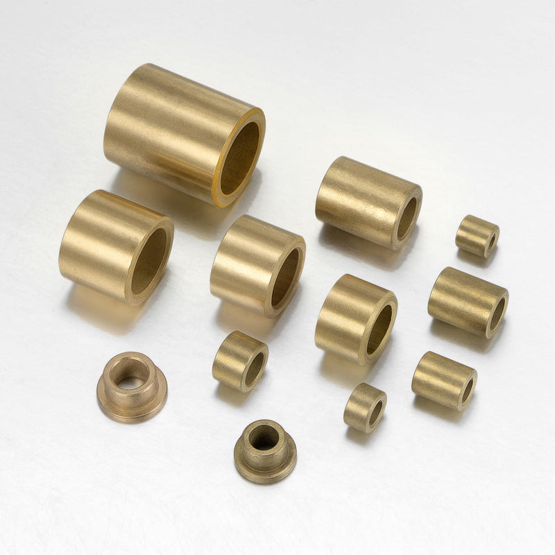 [Australia - AusPower] - uxcell 8pcs Sleeve (Plain) Bearings 8mm Bore x 12mm OD x 8mm Length, Self-Lubricating Sintered Bronze Bushings 8 