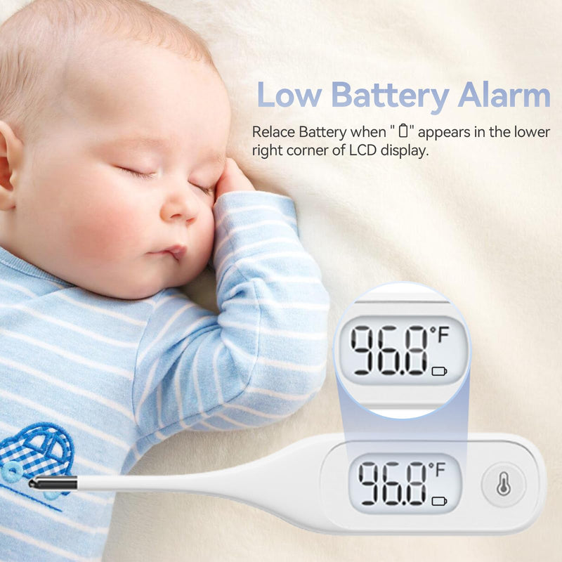 [Australia - AusPower] - [Value Bundle] Berrcom Digital Thermometer DT101 & Berrcom Forehead Thermometer for Adults and Kids JXB-178 