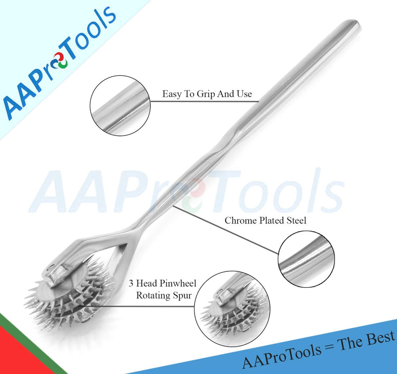 Special Edition Pinwheel WARTENBERG Neurological Sensory Diagnostic, 1,3,5,7 Set with Case