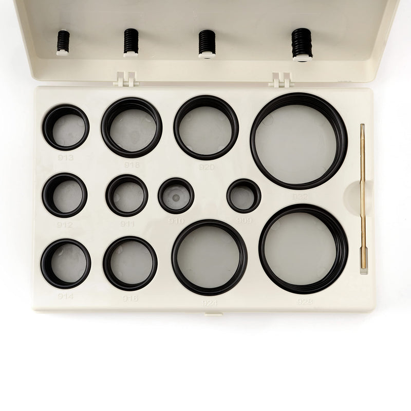 [Australia - AusPower] - O-Ring BOSS Hydraulic SAE 212 Pieces Oring Seal Kit Buna-N 90A for Boss Tube Fitting Application Hydraulic Fitting Hydraulic Pumping Sealing Straight Thread Tube Fittings 