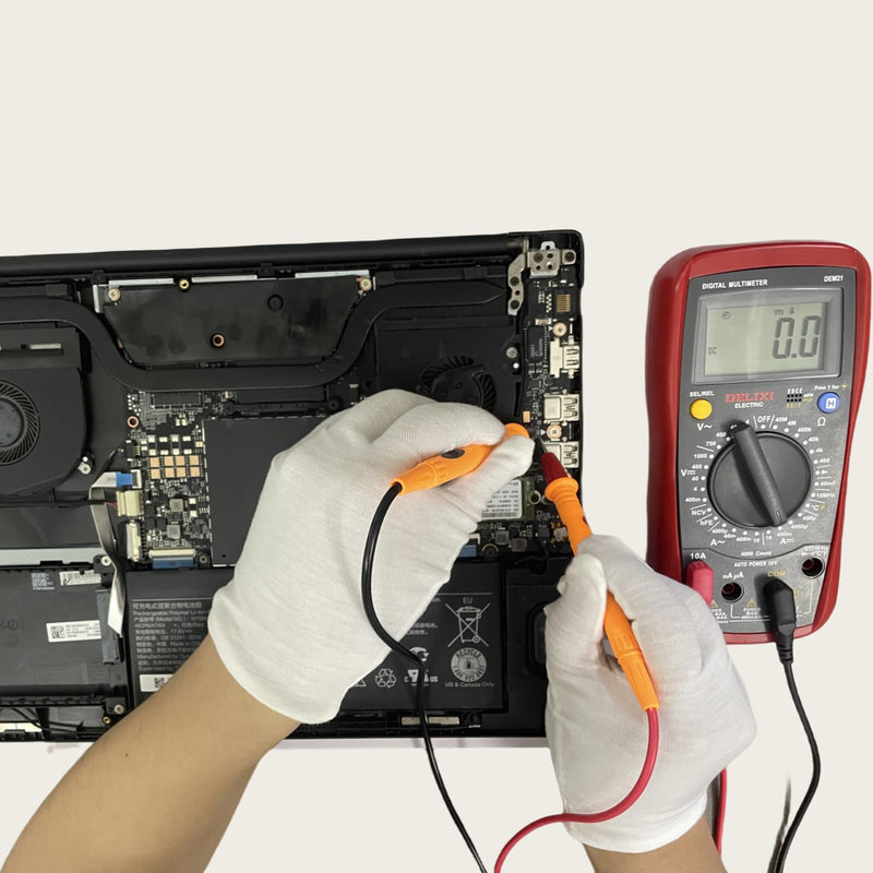 [Australia - AusPower] - 1000V 10A Multimeter Test Leads, Multimeter Leads+2pcs Alligator Clips, Test Probes Leads 