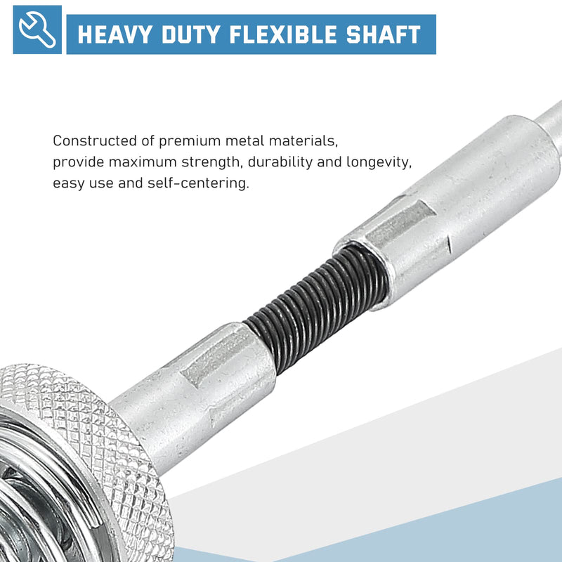 [Australia - AusPower] - ATPEAM Engine Cylinder Hone Tool Adjustable Deglazer Set for Grinding Holes from 2" to 7" Diameter with Extra 3-Piece 3" Long Stones 220 Grit 