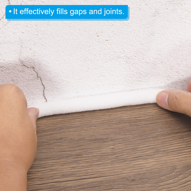 [Australia - AusPower] - PATIKIL 1 Inch x 32.8 Feet Backer Rod for Gaps and Joints, Foam Rope Caulk Crack Joint Filler Roll Seal Weather Strip for Home Construction Car, White 