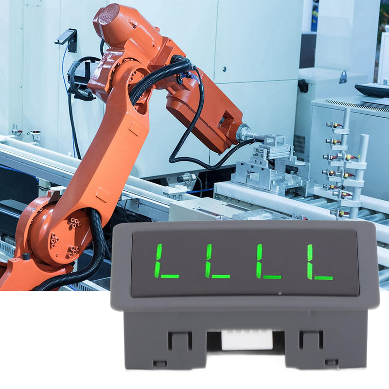 [Australia - AusPower] - 4 Digital Green LED Tachometer RPM Speed Meter + Hall Proximity Switch Magnet Sensor NPN for Lathe Conveyor Belt 