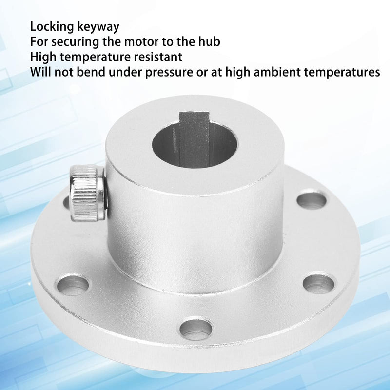 [Australia - AusPower] - Alomejor RC Flange Coupling, Metal 14mm Flange Shaft Coupling Connector for RC Accessories 