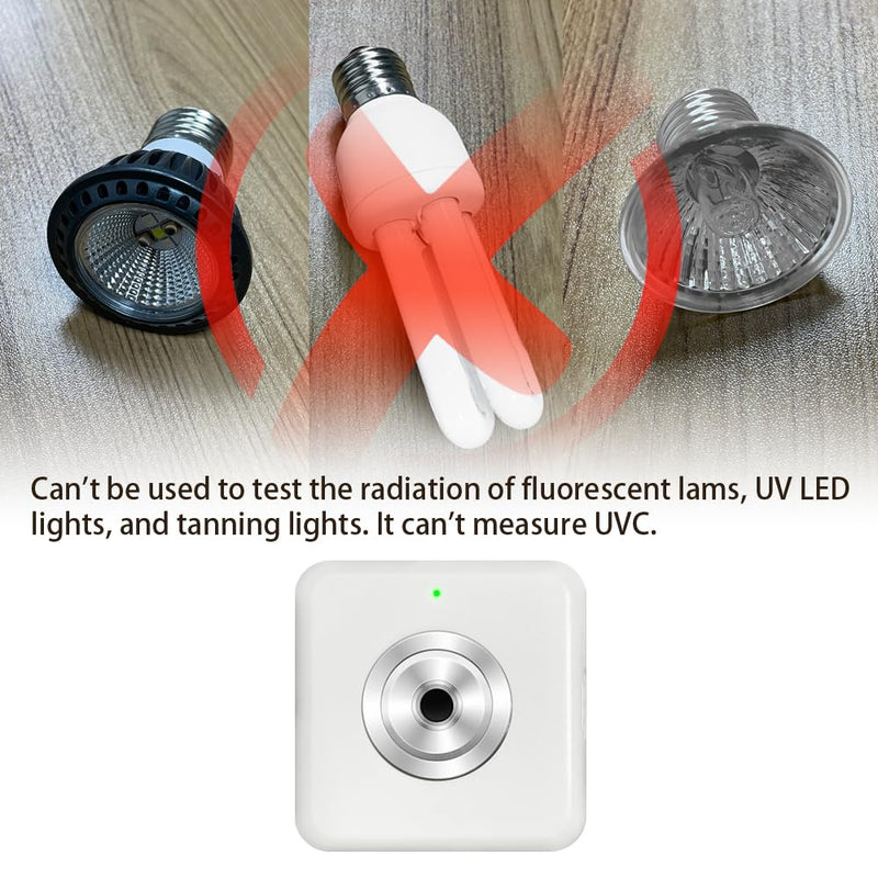 [Australia - AusPower] - VBR Sun UVI Index Meter Up to 22 with UV Hurt Alarm,Sunburn Protect with Beeping Sound Reminder 