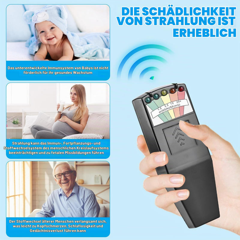 EMF Meters, K2 EMF Meter, K2 EMF Meter Paranormal Equipment Tester, Electromagnetic Field Meter, Radiation Detector Digital Portable for Office, Home, Ghost Hunting
