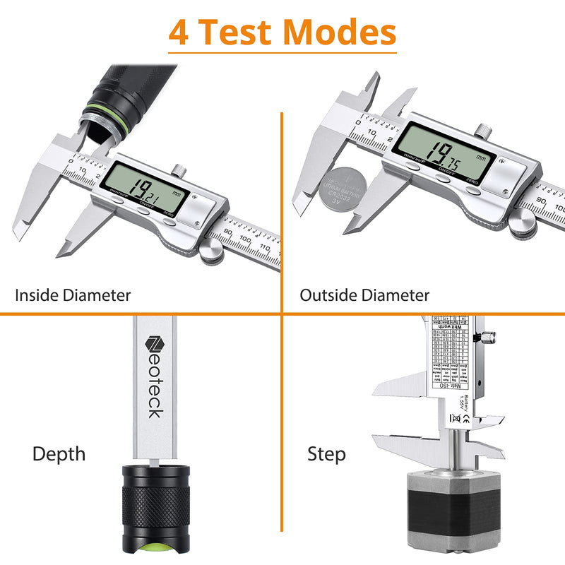 [Australia - AusPower] - Neoteck 6 inch Digital Caliper + 6 inch Digital Caliper Set 