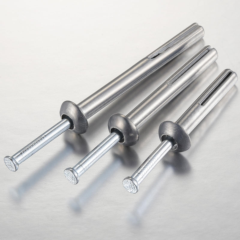 [Australia - AusPower] - 1/4x1-1/4"Hammer Drive Nail in Anchor (50 per Box) cement hammering anchors 1/4x1-1/4" Zinc alloy 50 
