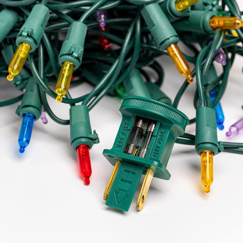 [Australia - AusPower] - 20pcs 5A 125V Christmas Light Fuses 5 Amp 125 Volt Max Glass Fuses Replacement for Outdoor C9 String Xmas Lights (5x20MM / 0.2x0.79Inch) 