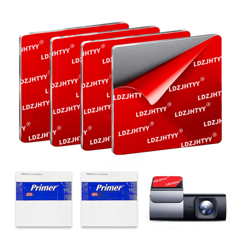 36pcs Heat Resistant Double-Sided Adhesive Pads, Square 2" Double Sided Tape Heavy Duty, Dashboard Sticker Pads for Car Phone Holder Mount & Dash Cam with Adhesion Promoter Square(36pcs,1.98*1.98in)
