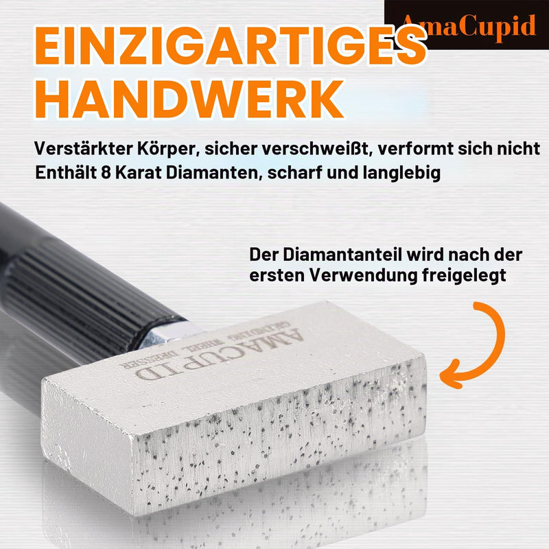 Bench Grinding Wheel Dressing Tool Handy Diamond Scraper Tool Used to repair bench sanding discs and provide a smooth and sharp surface