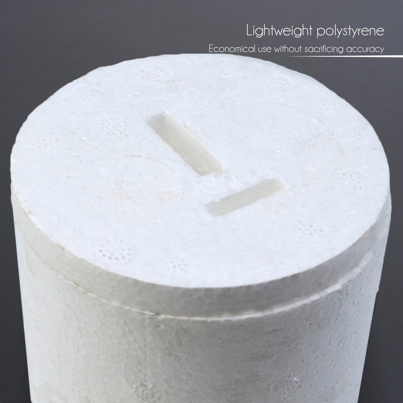 [Australia - AusPower] - Eisco - Polystyrene Cup Calorimeter with Lid for Simple and Effective Calorimetry - Economical Design for Measuring Heat of Reaction - STEM, Chemistry, and Classroom Use 