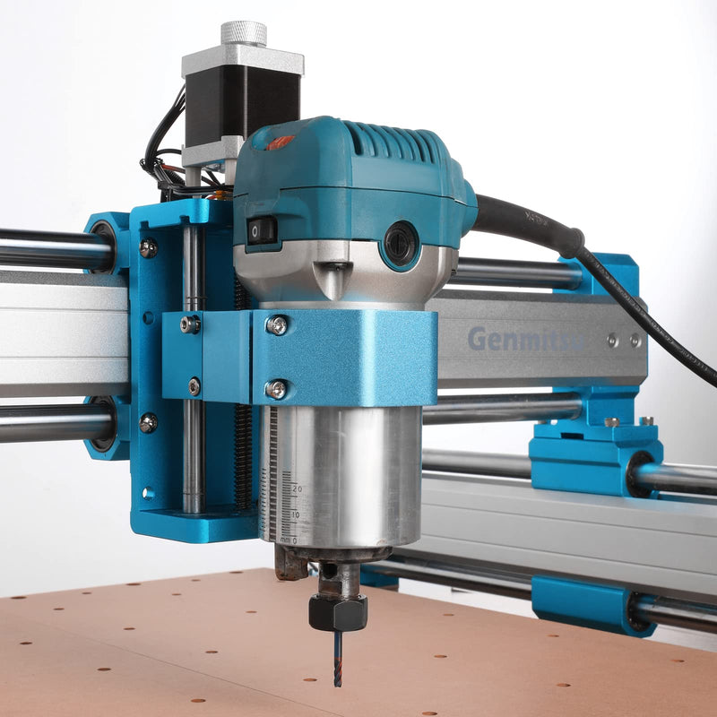 [Australia - AusPower] - 65mm Diameter Aluminum CNC Spindle Holder Spindle Mount for 3018-PRO, 4040 Series, 3020-PRO MAX V2, 3018-PROVer V2 CNC Machine 65mm 