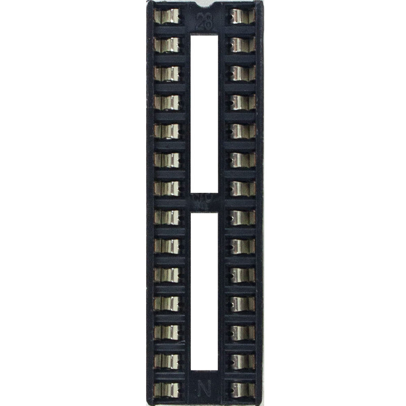 [Australia - AusPower] - whiteeeen 10pcs DIP28 IC Socket DIP Sockets Solder Tail 28 pin 0.3" for atmega328p-pu 