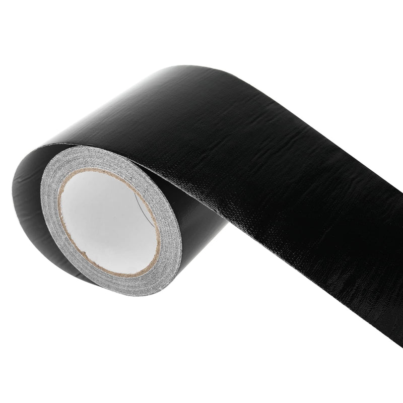 RealPlus RV Underbelly Tape 6" x 50' RV Underbelly Material Belly Tape with Permanent Sealing Adhesive for Camper Travel Trailer Mobile Home (Extra-Sticky) Extra-Sticky (Black) 6 Inch x 50 Feet