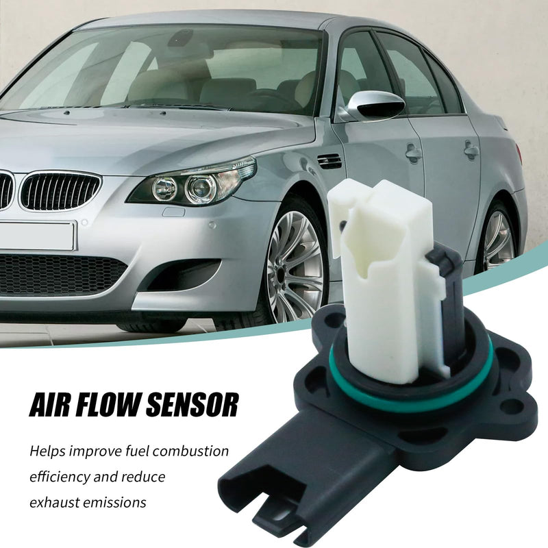 Hoypeyfiy 5WK97502Z Air Flow Sensor Replacement for BMW 525i 530i 323i 325i 325xi 330i 330xi 525xi 530xi Z4 535i 2004-2013, Replaces 5WK97502 13627520519 MA329