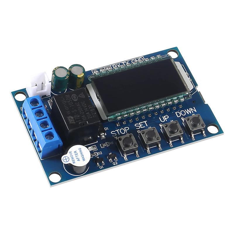[Australia - AusPower] - 2pcs XY-T01 Electronic Temperature Controller, DC 6-30V 24V Waterproof NTC Probe Digital Temperature Control Module -50°C to 100°C Digital Thermostat Temperature Control Switch Boards 