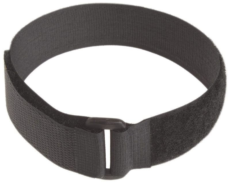 [Australia - AusPower] - VELCRO Brand 91836 VELSTRAP Cinch Straps with Buckle, Pack of 25, 12 in x 1 in, Black 