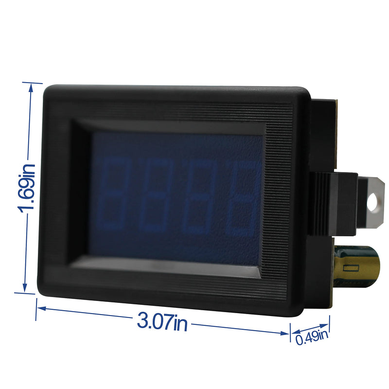 [Australia - AusPower] - DIGITEN DC 12V 24V 4 Digital Blue LED Counter Meter Up Down+Hall Proximity Switch Sensor 