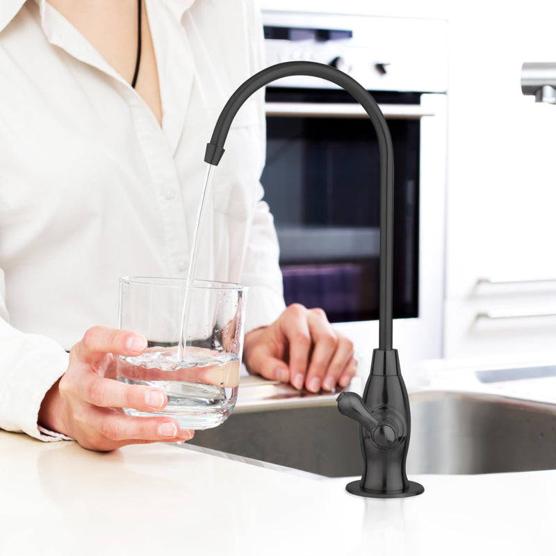 iSpring GK1-ORB Reverse Osmosis Drinking Water Faucet, High Spout RO Faucet for Under Sink Water Filtration Systems Oil Rubbed Black