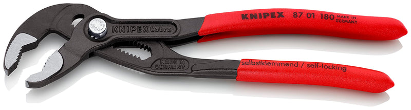 [Australia - AusPower] - KNIPEX - 8701180 Knipex 87 01 180 7-1/4-Inch Cobra Pliers 