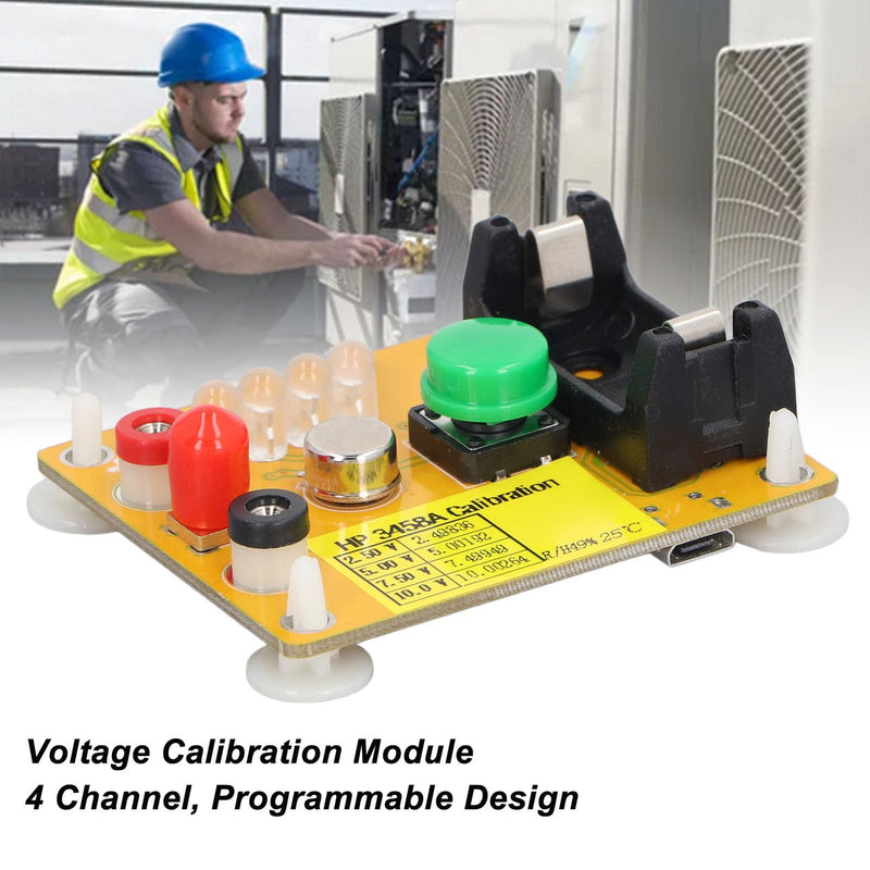 [Australia - AusPower] - AD584 Voltage Reference Module 4 Channels 2.5V 5V 7.5V 10V High Precision Indicator Lamp Voltage Calibration Module Micro USB Interface, Default 