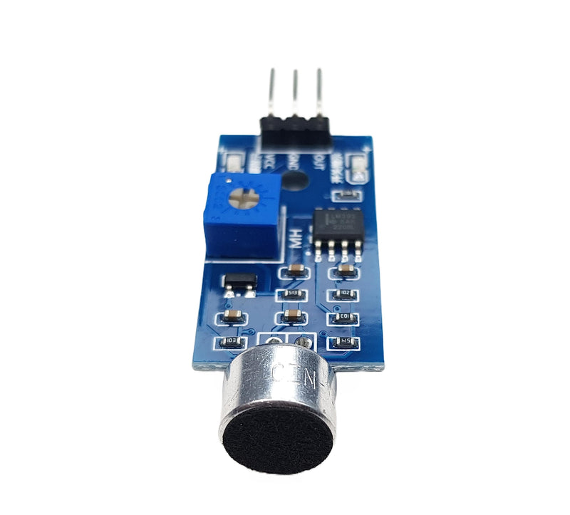 [Australia - AusPower] - Sound Sensor Sound Detector Module for Arduino ESP32 ESP8266 Raspberry Pi Microcontroller Projects 3.3V 5V Compatible Adjustable Sensitivity Digital Output 2 Pieces 
