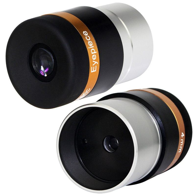 [Australia - AusPower] - SVBONY Eyepieces 4mm Telescopes Lens Wide Angle 62 Degree Aspheric Eyepiece HD Fully Coated Telescope Accessory for 1.25 inches Astronomic Telescopes 